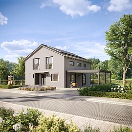 QNG⁺-Line: Fertighaus Variant 25-165