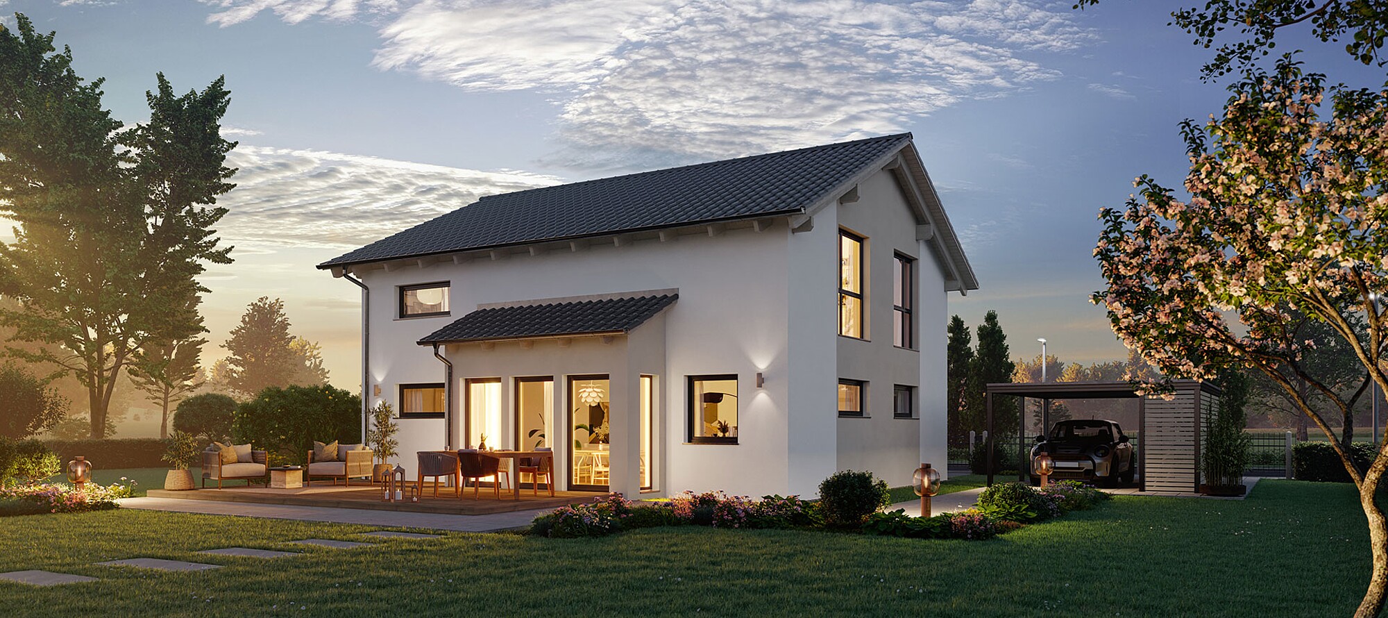 Fertighaus Variant 25-166 - Hanse Haus