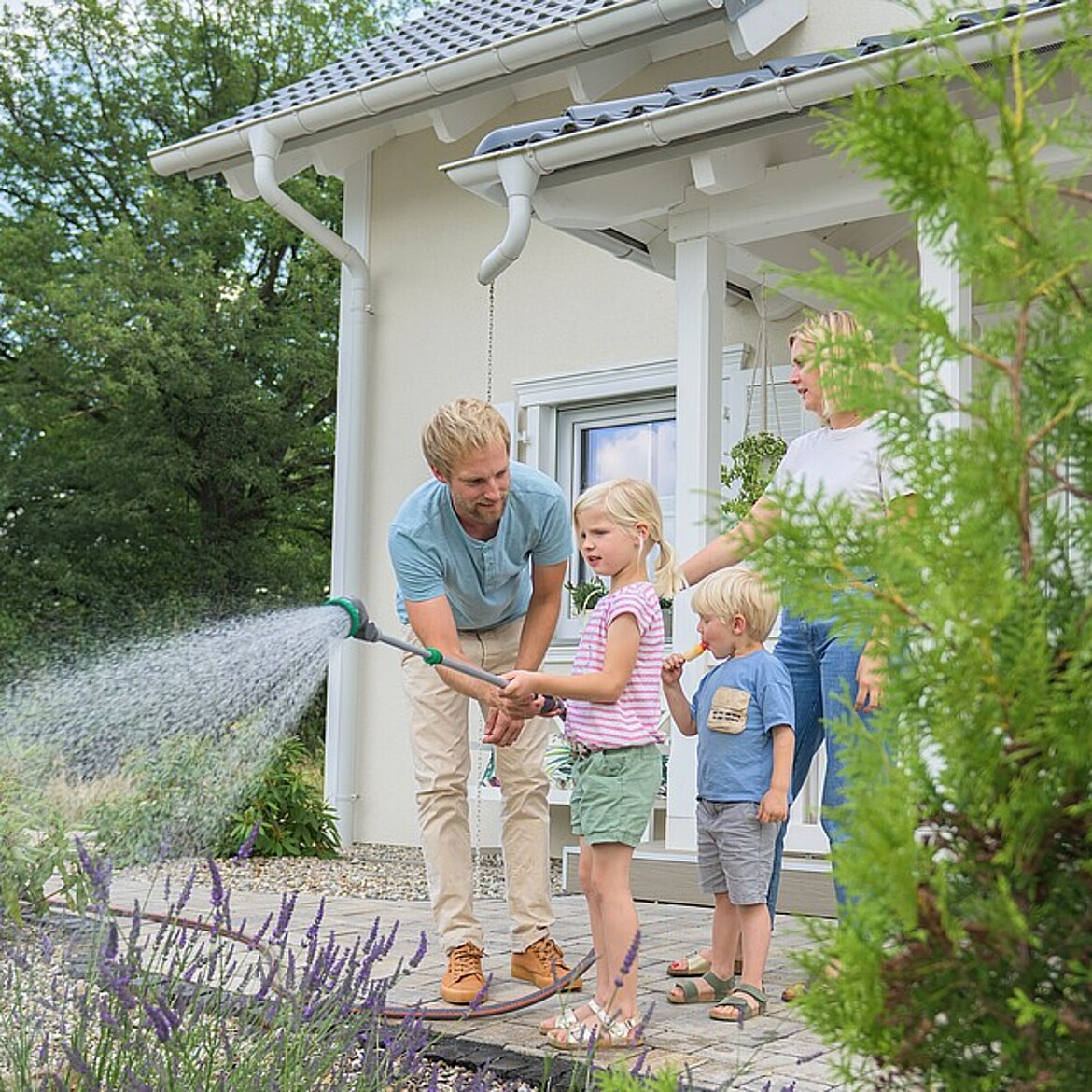 Gartenbewässerung Bauherren: Familie Lübker aus Butzbach