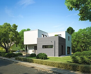 Fertighaus Cubus 162