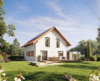 QNG⁺-Line: Fertighaus Variant 38-130 - Hanse Haus QNG⁺-Line: Fertighaus Variant 38-130