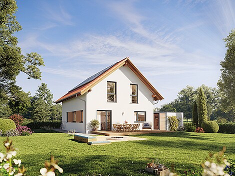 QNG⁺-Line: Fertighaus Variant 38-130