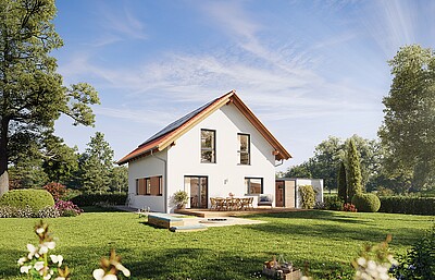 QNG⁺-Line: Fertighaus Variant 38-130