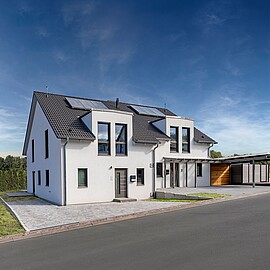 Fertighaus Doppelhaus 35-130 Habichtswald