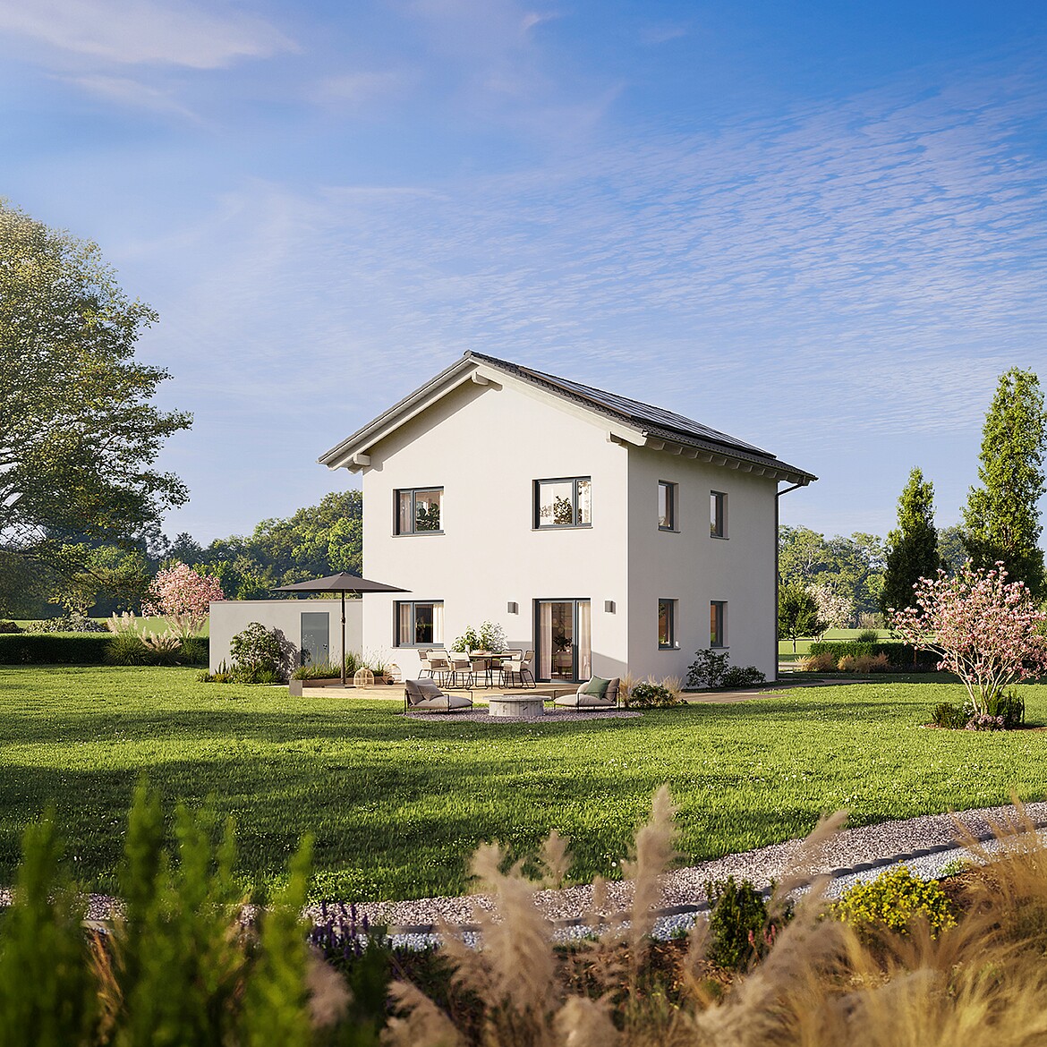 QNG⁺-Line: Fertighaus Villa 124