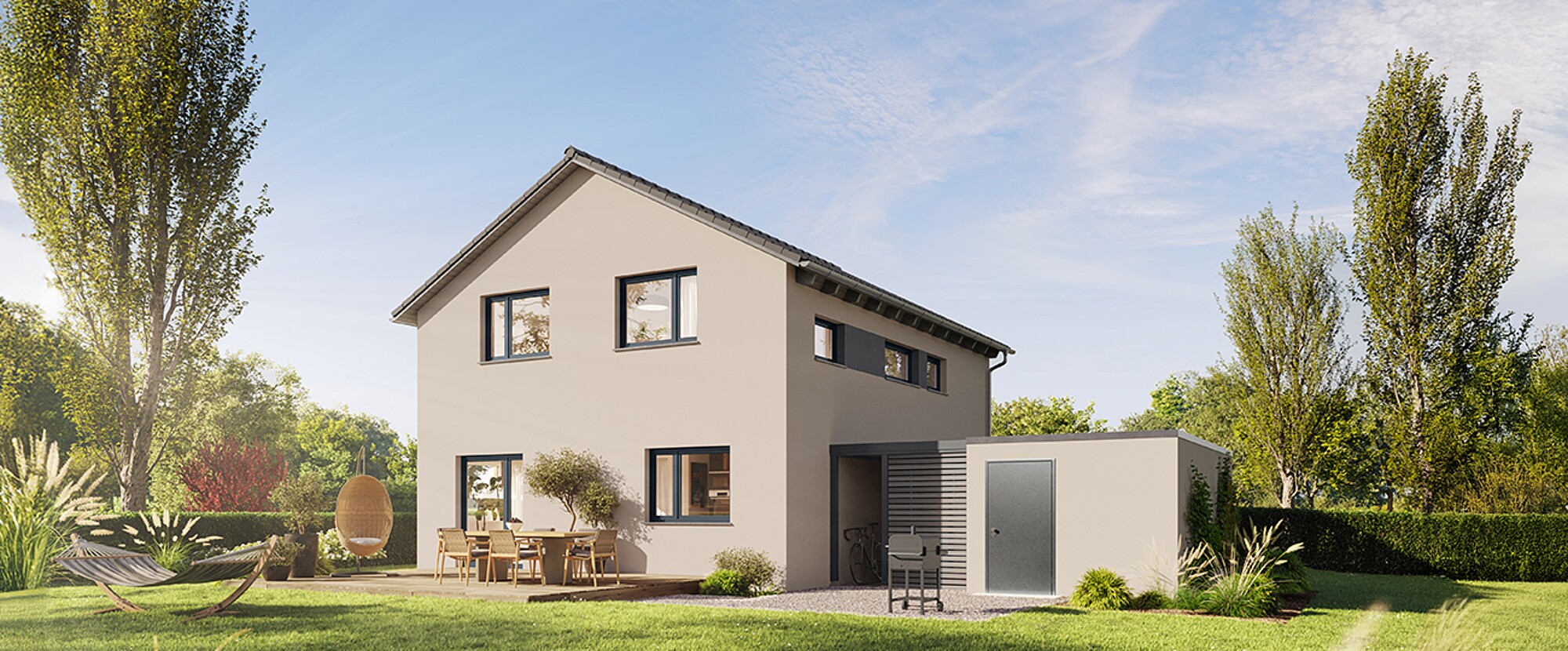 QNG⁺-Line: Fertighaus Variant 28-132