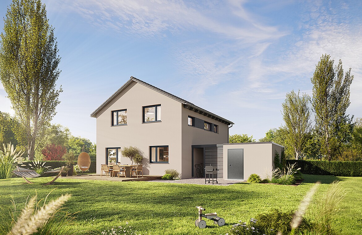 QNG⁺-Line: Fertighaus Variant 28-132