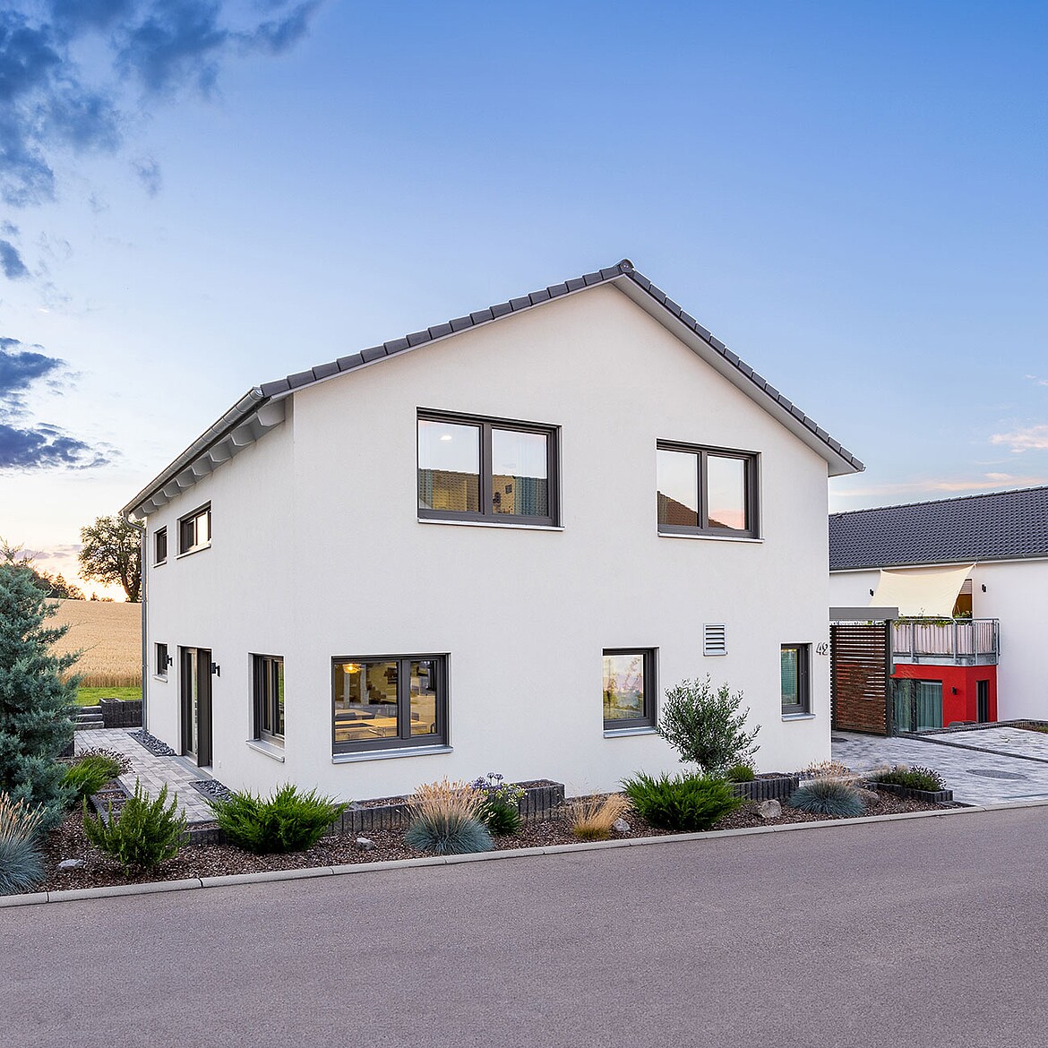 Musterhaus Variant 25-166 Fertighaus Variant 25-166: Sinsheim