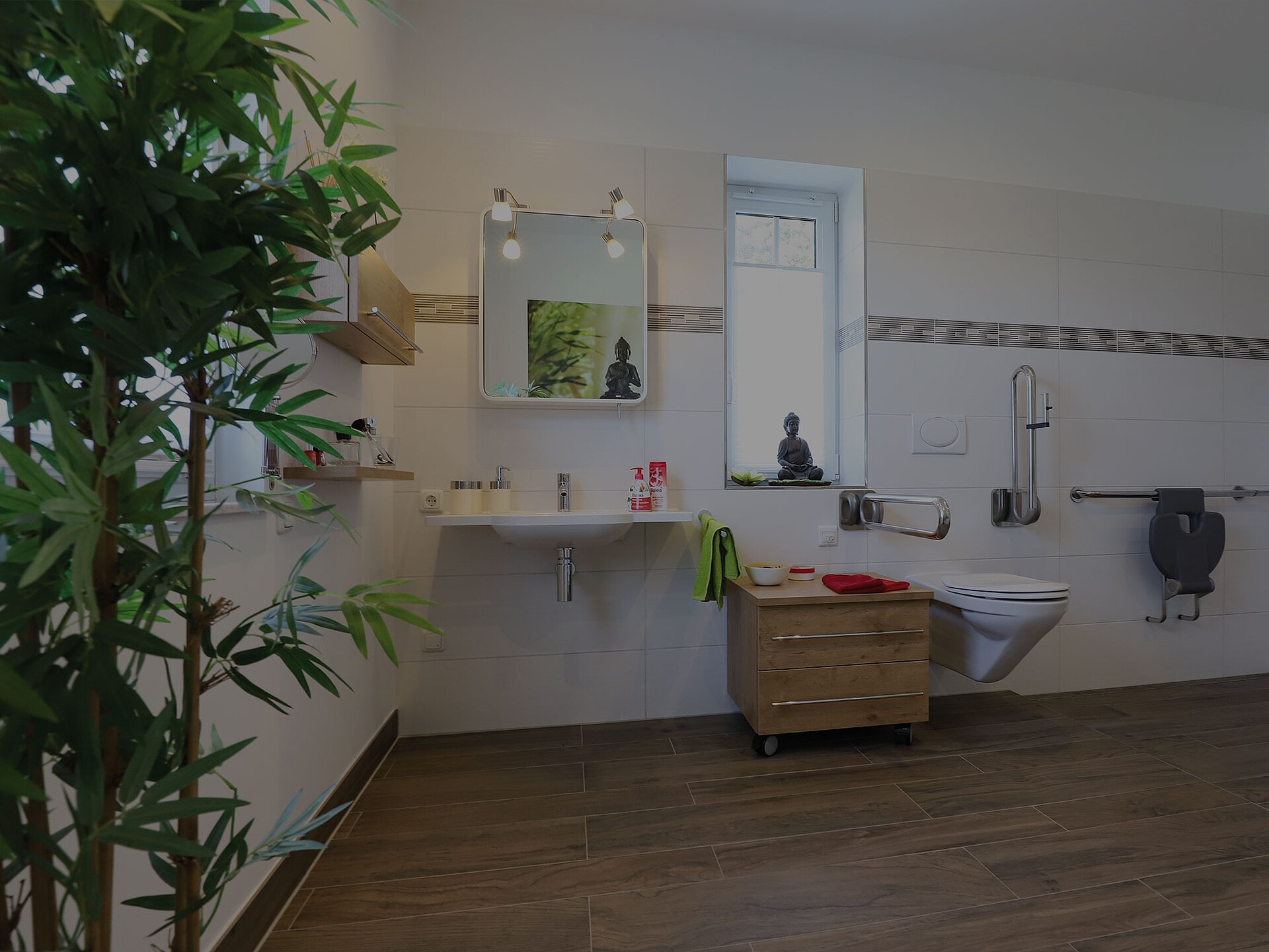 Fertighaus Bungalow 139: Bad