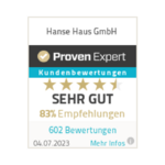 Prefabricated house provider: Customer reviews - Hanse Haus