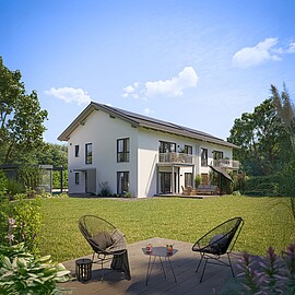 QNG⁺-Line: Doppelhaus 174 - Hanse Haus