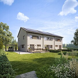 QNG⁺-Line: Reihenhaus 113 QNG⁺-Line: Reihenhaus 113 - Hanse Haus