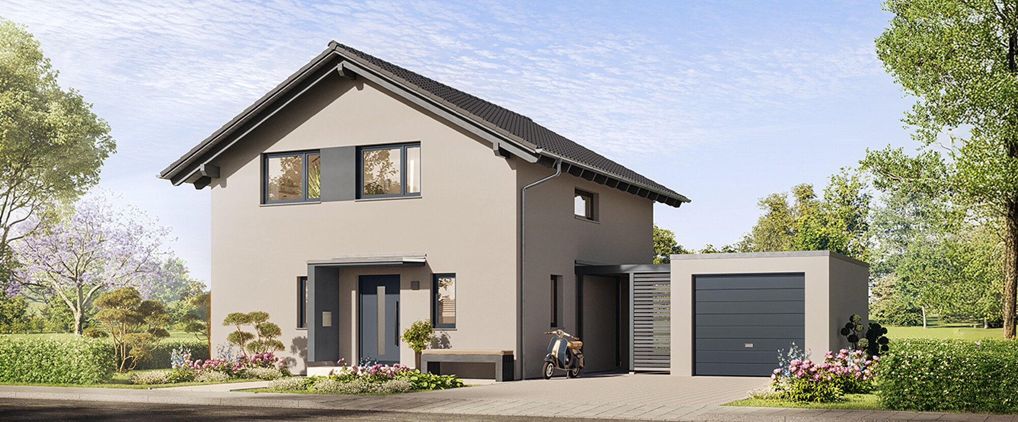 QNG⁺-Line: Fertighaus Variant 28-123