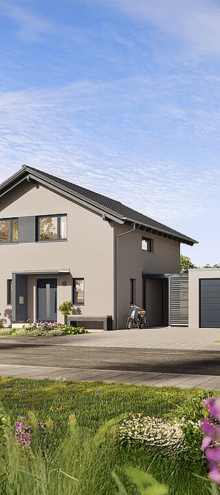 QNG⁺-Line: Fertighaus Variant 28-123