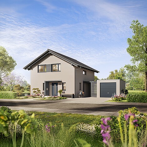 QNG⁺-Line: Fertighaus Variant 28-123