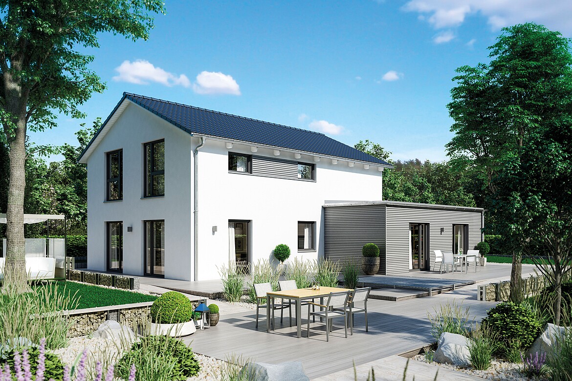VARIANT - Einfamilienhaus mit Satteldach als Fertighaus von Hanse Haus