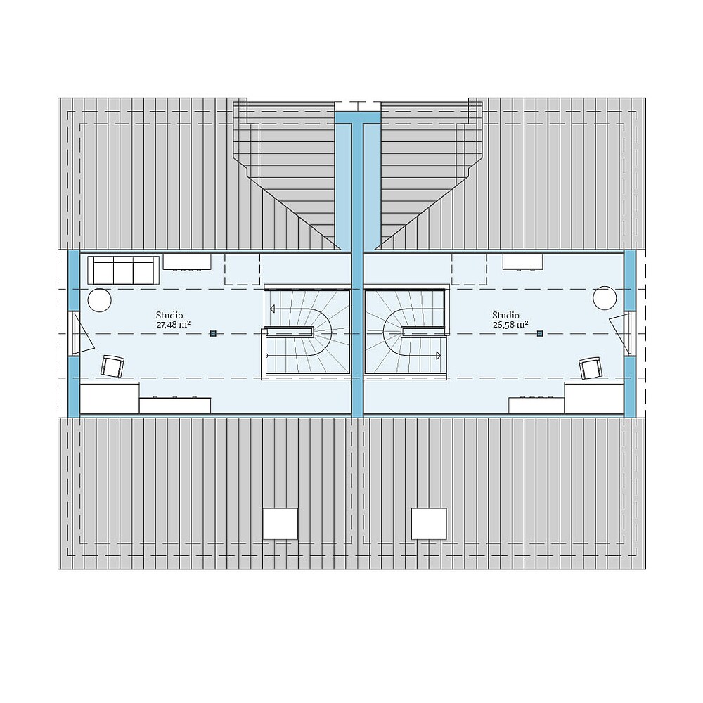 DUO 269: Grundrissoption SB - Hanse Haus