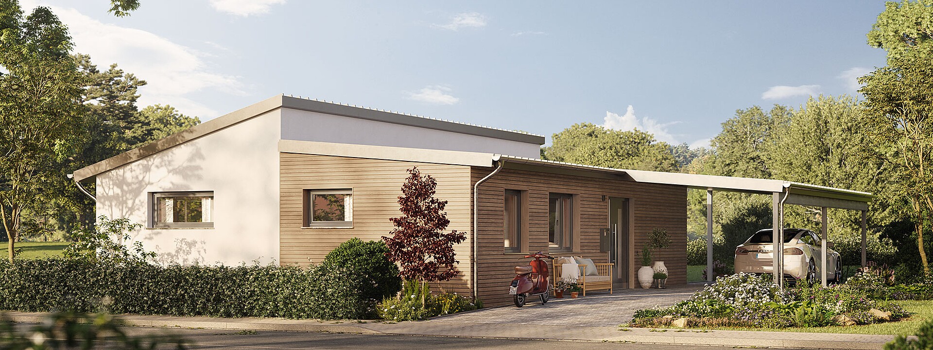 Fertighaus Bungalow 92