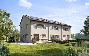 QNG⁺-Line Reihenhaus 113 QNG⁺-Line: Reihenhaus 113 - Hanse Haus