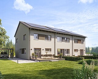 QNG⁺-Line: Reihenhaus 113 QNG⁺-Line: Reihenhaus 113 - Hanse Haus