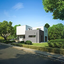 Fertighaus Cubus 162 - Hanse Haus Fertighaus Cubus 162