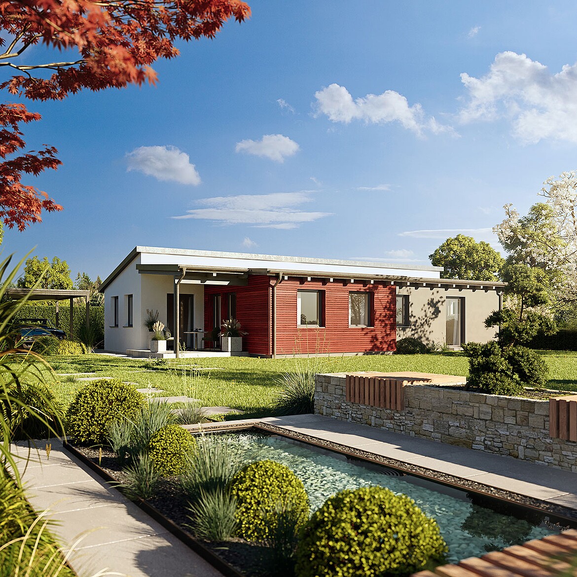Rund ums Haus Bungalow 109 - Hanse Haus