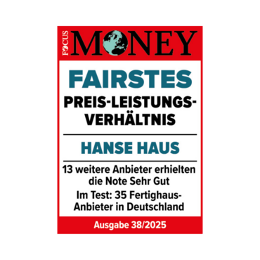 Fairstes Preis-Leistungs-Verhältnis - Hanse Haus Fairstes Preis-Leistungs-Verhältnis