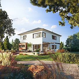 Fertighaus Villa 166 - Hanse Haus Fertighaus Villa 166