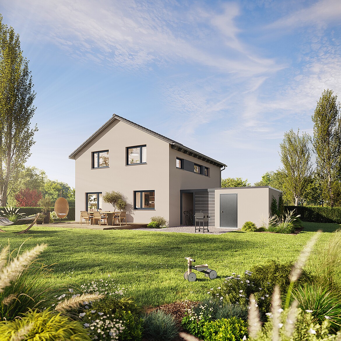 QNG⁺-Line: Fertighaus Variant 28-132