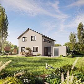 QNG⁺-Line: Fertighaus Variant 28-132 - Hanse Haus QNG⁺-Line: Fertighaus Variant 28-132