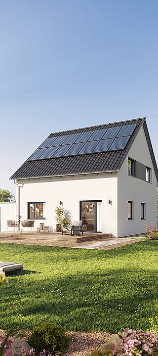 QNG⁺-Line: Fertighaus Variant 42-123