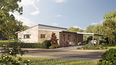 Fertighaus Bungalow 92