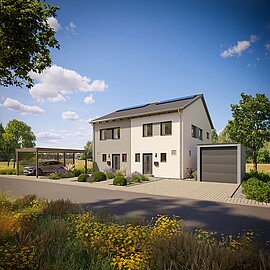 QNG⁺-Line Doppelhaus 109 - Hanse Haus