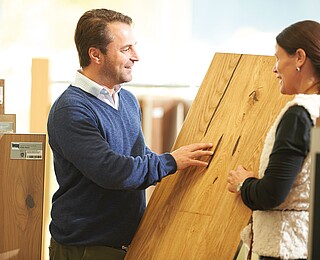 Fertighaus-Bemusterung: Parkett - Hanse Haus Fertighaus-Bemusterung: Parkett