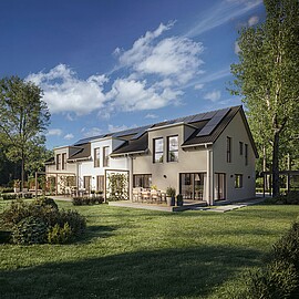 QNG⁺-Line: Reihenhaus 35-142 - Hanse Haus