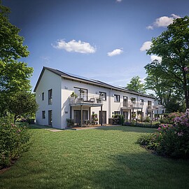 QNG⁺-Line: Reihenhaus 159/168 - Hanse Haus