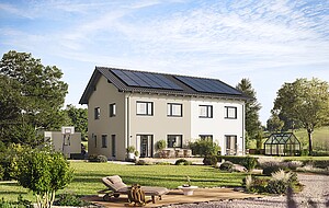 QNG⁺-Line: Doppelhaus 125 - Hanse Haus