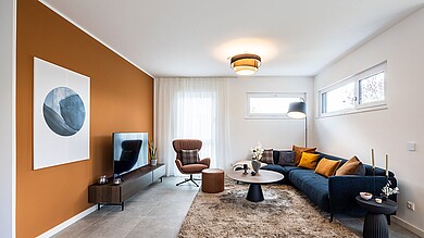 Fertighaus Variant 35-176: Wohnen