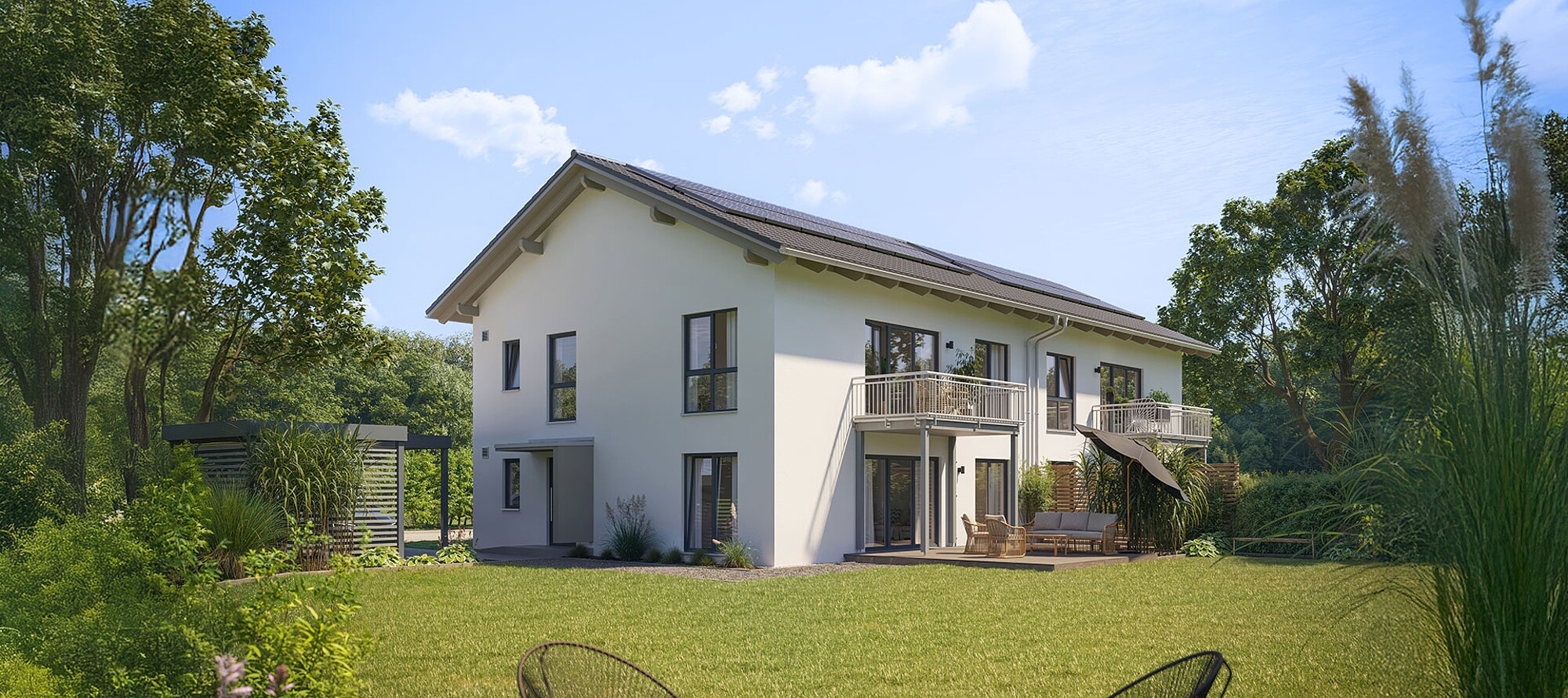 QNG⁺-Line: Doppelhaus 174 - Hanse Haus