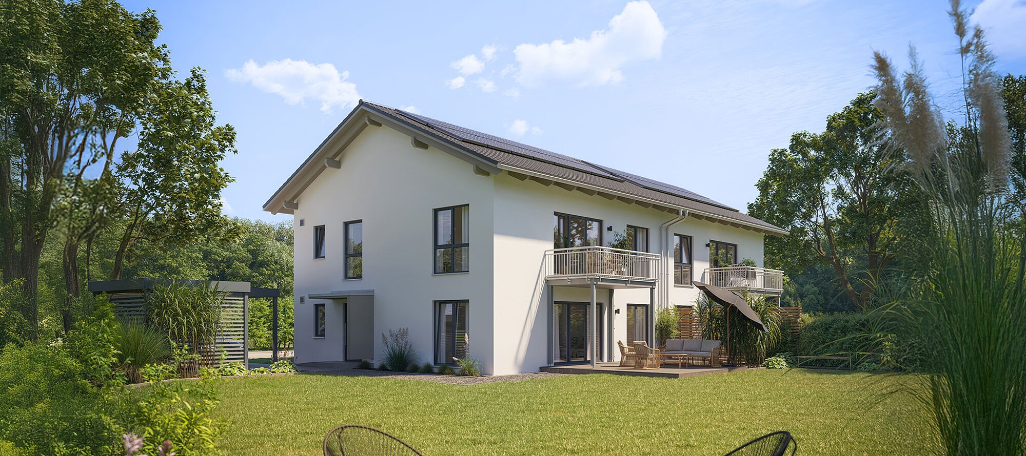 QNG⁺-Line: Doppelhaus 174 - Hanse Haus