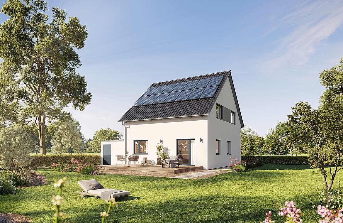 QNG⁺-Line: Fertighaus Variant 42-123
