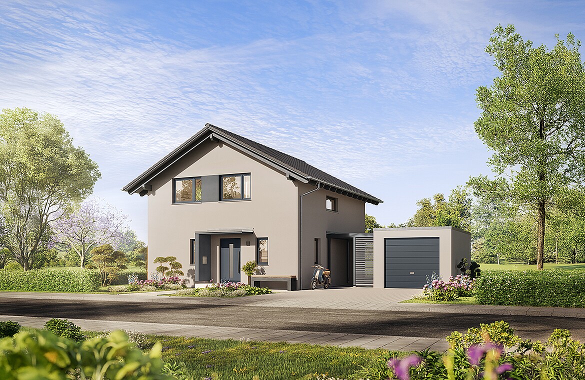 QNG⁺-Line: Fertighaus Variant 28-123