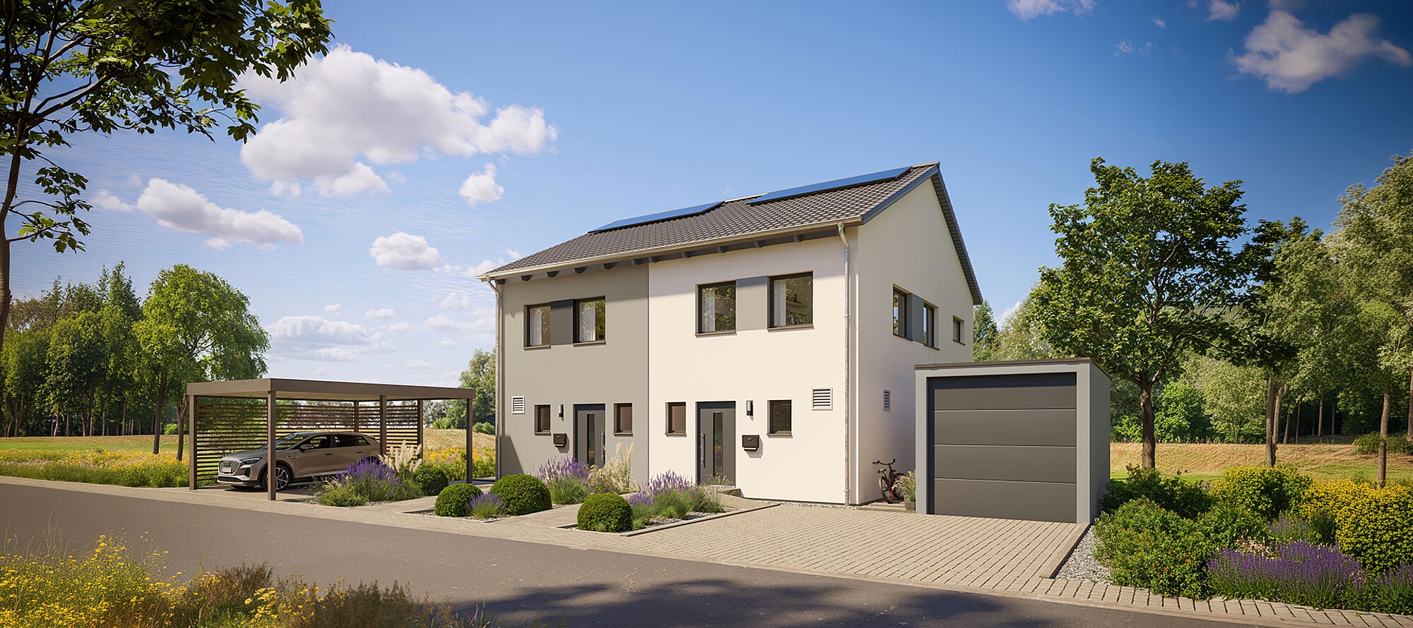 QNG⁺-Line Doppelhaus 109 - Hanse Haus