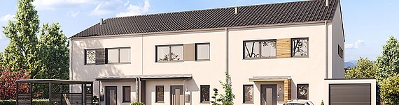 Reihenhaus 118: Variante 1 - Hanse Haus