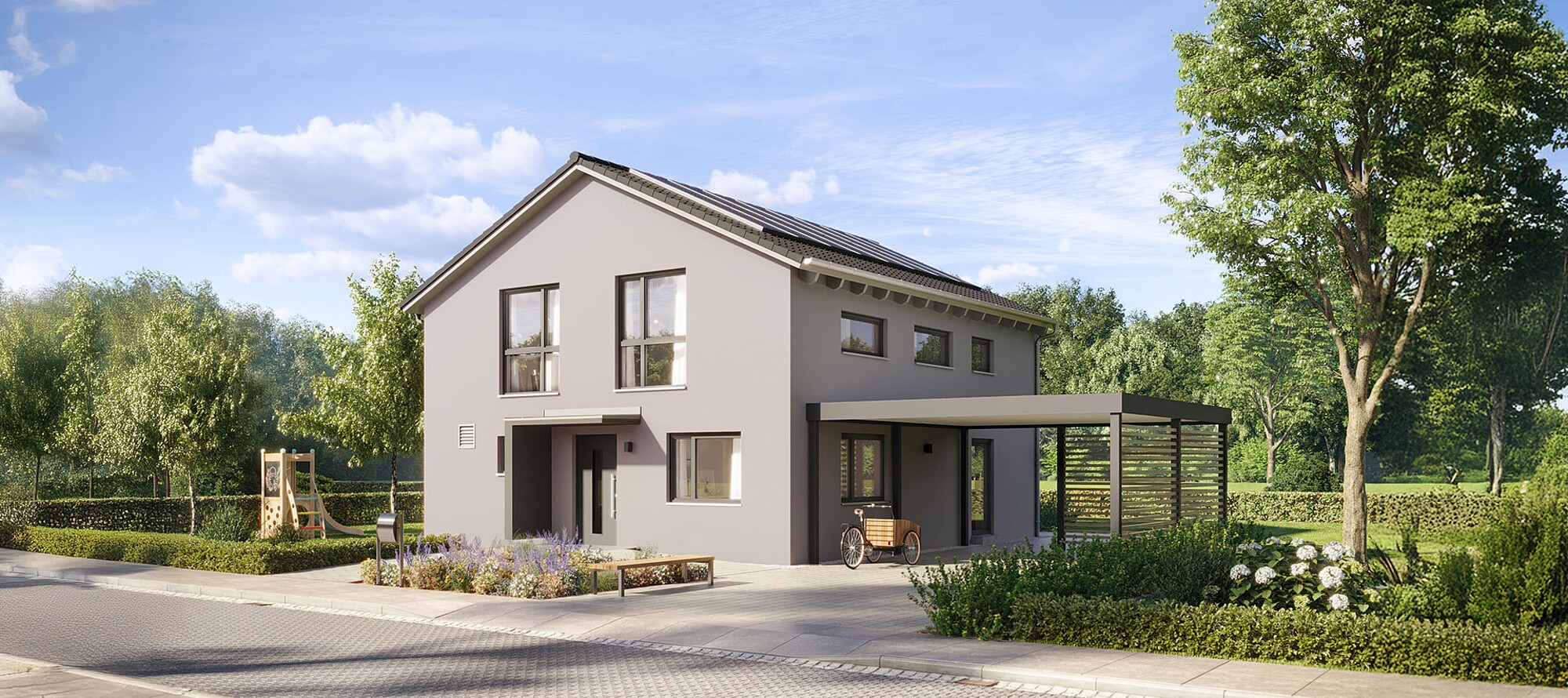 QNG⁺-Line: Fertighaus Variant 25-165