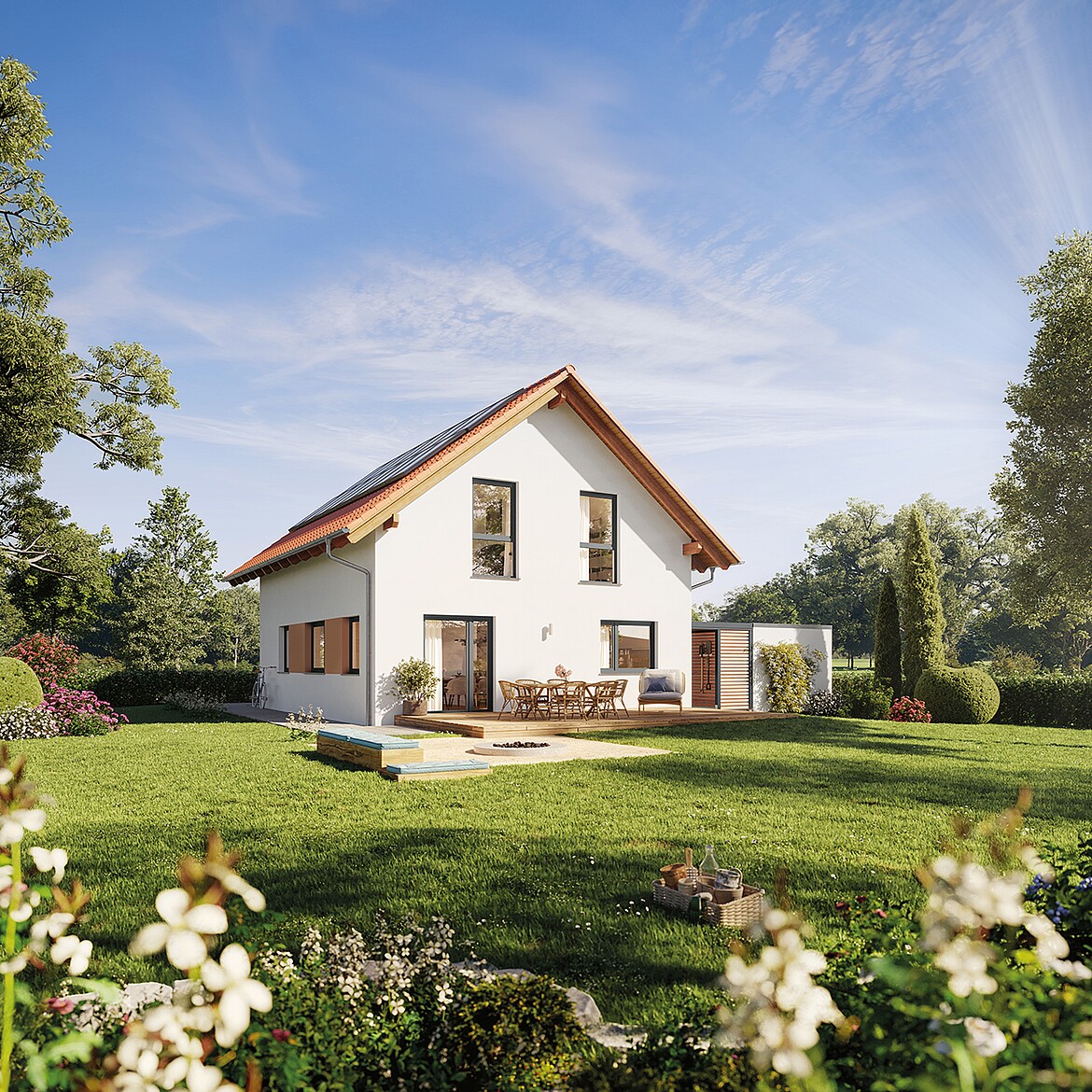 QNG⁺-Line: Fertighaus Variant 38-130