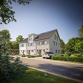 QNG⁺-Line: Reihenhaus 153/172 - Hanse Haus