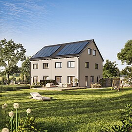 QNG⁺-Line: Doppelhaus 179 - Hanse Haus