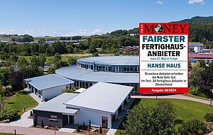 Hanse Haus wieder fairster Fertighausanbieter Fairster Fertighaus-Anbieter