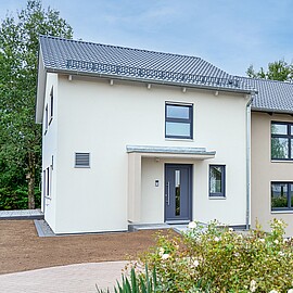 Fertighaus Doppelhaus 25-125